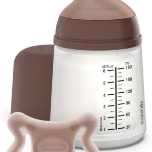 Biberon Anti-Colique 180 ml + Sucette Naissance - Suavinex